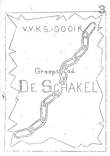 Kaft van De Schakel 1963